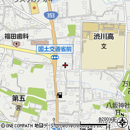 群馬県渋川市渋川元町538周辺の地図