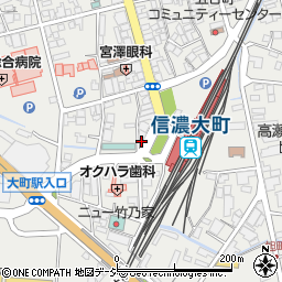 長野県大町市大町3177周辺の地図