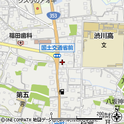 群馬県渋川市渋川元町540周辺の地図