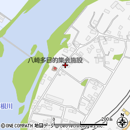 群馬県渋川市北橘町八崎96周辺の地図