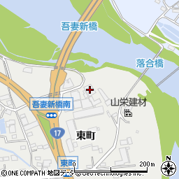 群馬県渋川市渋川東町1110周辺の地図