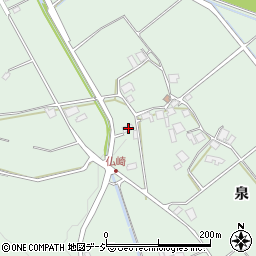長野県大町市常盤5357周辺の地図
