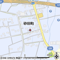 栃木県宇都宮市砂田町462周辺の地図