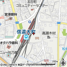 アーク調剤薬局　長野大町店周辺の地図