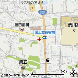 群馬県渋川市渋川元町544周辺の地図