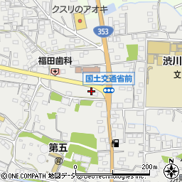 群馬県渋川市渋川元町544-3周辺の地図