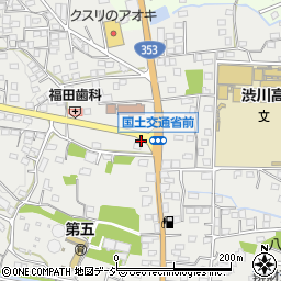 群馬県渋川市渋川元町544-1周辺の地図