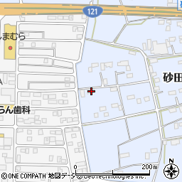 栃木県宇都宮市砂田町193-8周辺の地図