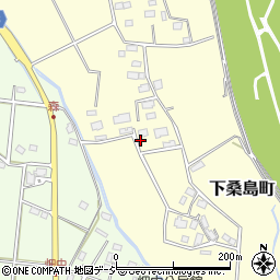 栃木県宇都宮市下桑島町77周辺の地図