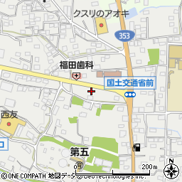 群馬県渋川市渋川元町124周辺の地図
