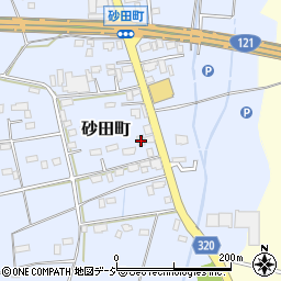 栃木県宇都宮市砂田町463周辺の地図