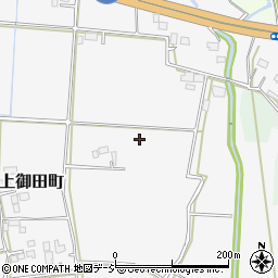 栃木県宇都宮市上御田町周辺の地図