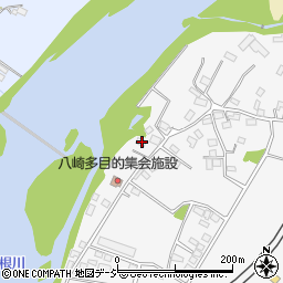 群馬県渋川市北橘町八崎87周辺の地図