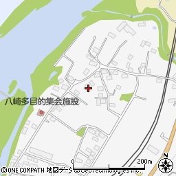 群馬県渋川市北橘町八崎104-1周辺の地図