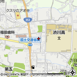 群馬県渋川市渋川元町591-1周辺の地図