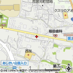 群馬県渋川市渋川元町143周辺の地図