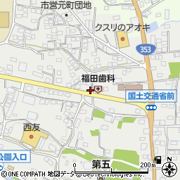 群馬県渋川市渋川129周辺の地図