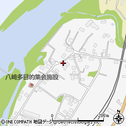 群馬県渋川市北橘町八崎104-2周辺の地図