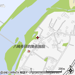 群馬県渋川市北橘町八崎57-2周辺の地図