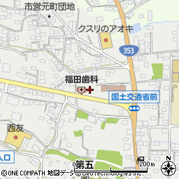 群馬県渋川市渋川元町124-8周辺の地図