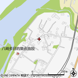 群馬県渋川市北橘町八崎107-2周辺の地図