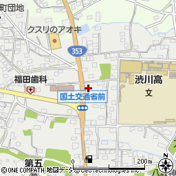 群馬県渋川市渋川元町551周辺の地図