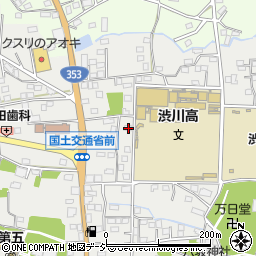 群馬県渋川市渋川581周辺の地図