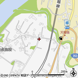 群馬県渋川市北橘町八崎32-1周辺の地図