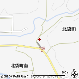 石川県金沢市北袋町ヲ周辺の地図