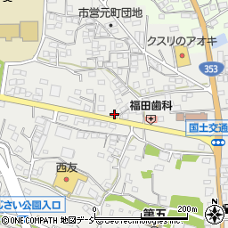 群馬県渋川市渋川元町91周辺の地図