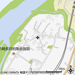 群馬県渋川市北橘町八崎107周辺の地図