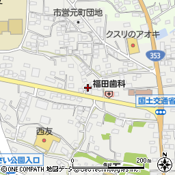 群馬県渋川市渋川元町91-1周辺の地図