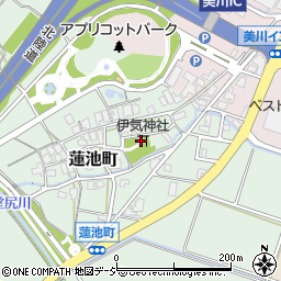 石川県白山市蓮池町ホ12周辺の地図