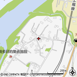 群馬県渋川市北橘町八崎70周辺の地図
