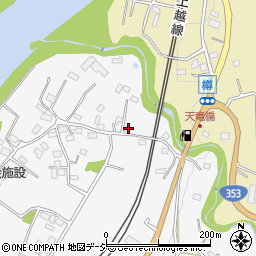 群馬県渋川市北橘町八崎33周辺の地図