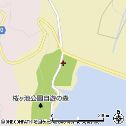 桜ヶ池温泉周辺の地図