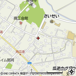 茨城県那珂市瓜連1095-4周辺の地図