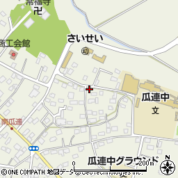 茨城県那珂市瓜連1053-1周辺の地図