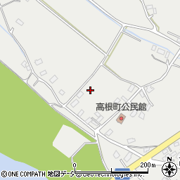 長野県大町市大町高根町周辺の地図