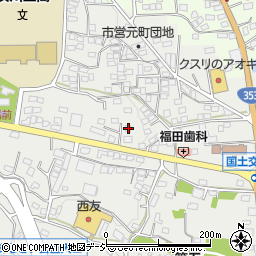 群馬県渋川市渋川89周辺の地図