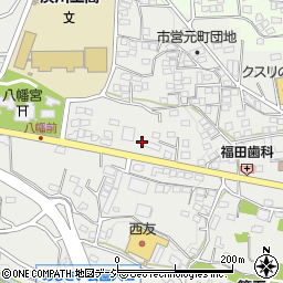 群馬県渋川市渋川元町49周辺の地図