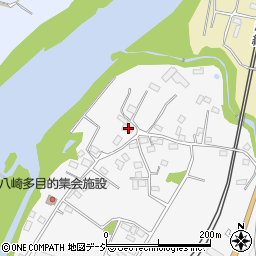 群馬県渋川市北橘町八崎80周辺の地図