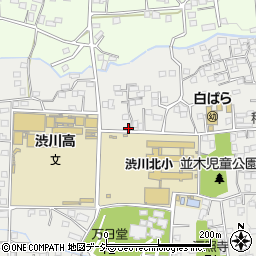 群馬県渋川市渋川681周辺の地図