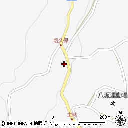 長野県大町市八坂切久保北周辺の地図