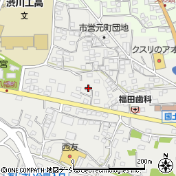 群馬県渋川市渋川元町85周辺の地図
