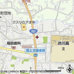 群馬県渋川市渋川元町556周辺の地図