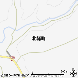 石川県金沢市北袋町周辺の地図