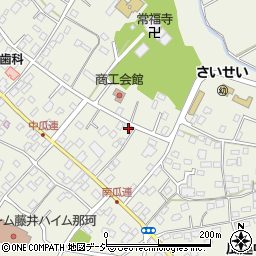 茨城県那珂市瓜連1169-5周辺の地図