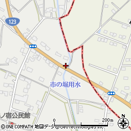 栃木県芳賀郡市貝町赤羽1149-12周辺の地図