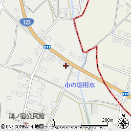栃木県芳賀郡市貝町赤羽1970-4周辺の地図